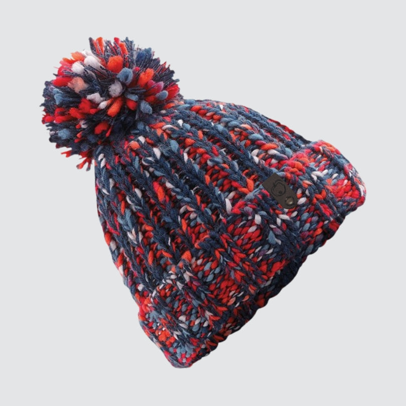 VENTURE POM POM CAMPFIRE TWISTER BEANIE