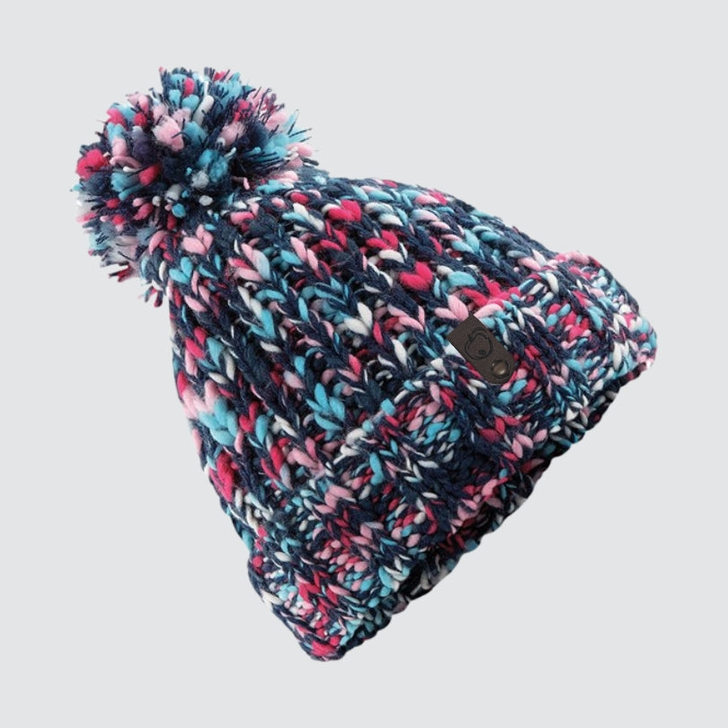 VENTURE POM POM CANDY TWISTER BEANIE