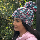 VENTURE POM POM CANDY TWISTER BEANIE