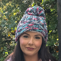 VENTURE POM POM CANDY TWISTER BEANIE