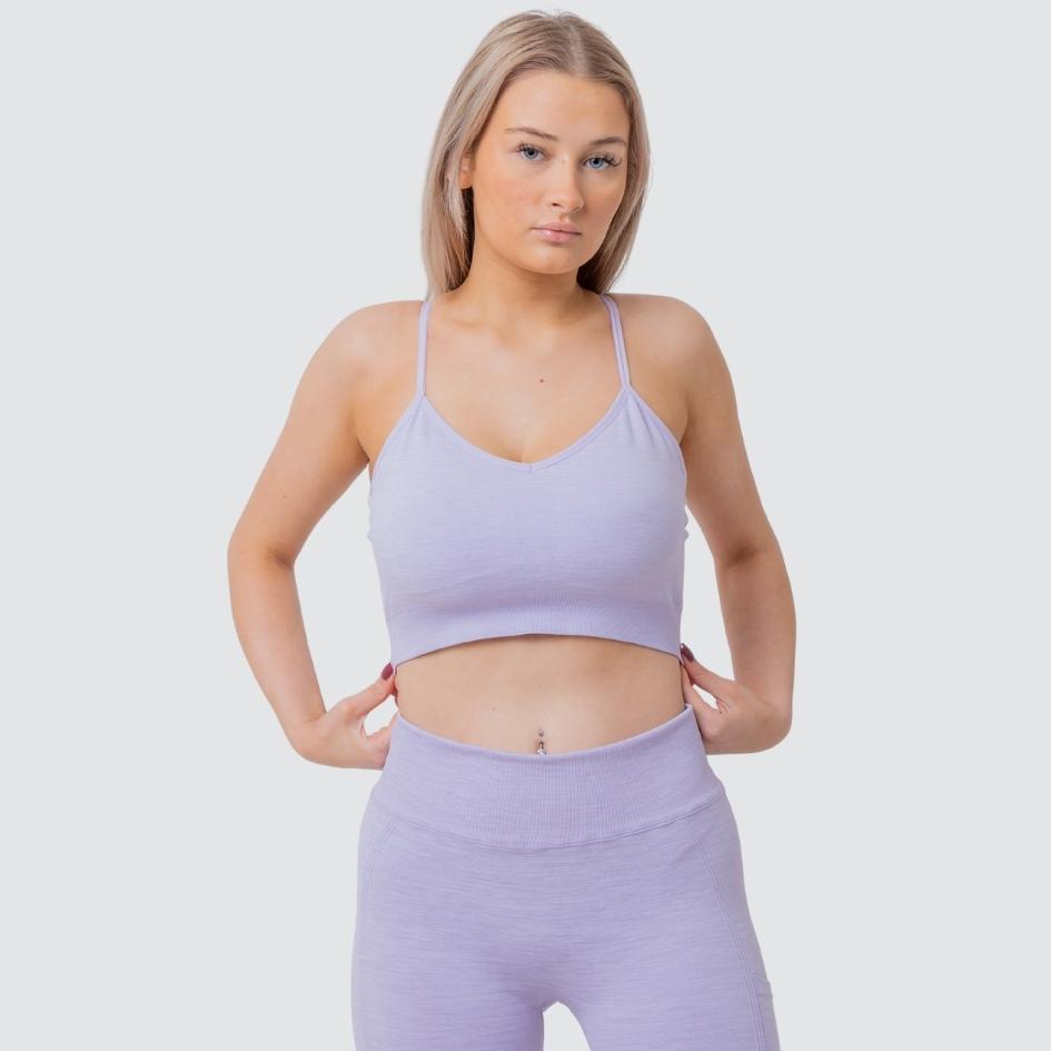 ASPIRE LILAC SEAMLESS FIT MULTI-SPORT FLEX BRA