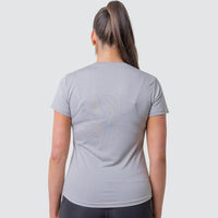 ASPIRE SILVER PERFORMANCE FITTED T-SHIRT