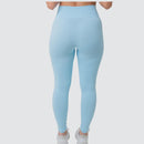 ASPIRE SKY BLUE SEAMLESS FIT MULTI SPORT FLEX LEGGINGS