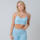 ASPIRE SKY BLUE SEAMLESS FIT MULTI-SPORT FLEX BRA