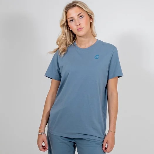 BLISS BLUE STONE RELAXED FIT T-SHIRT