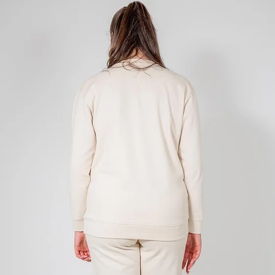 BLISS LIGHT STONE OVERSIZE SWEATSHIRT