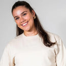 BLISS ECO LIGHT STONE OVERSIZE SWEATSHIRT - Peachybean