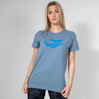 VENTURE ECO OCEAN BLUE STONE RELAXED FIT T-SHIRT - Peachybean