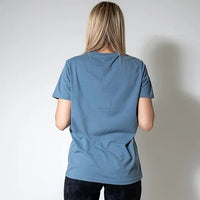 VENTURE ECO OCEAN BLUE STONE RELAXED FIT T-SHIRT - Peachybean