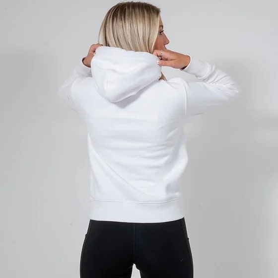 URBAN PEACHY WHITE HOODIE