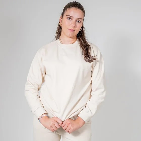 BLISS LIGHT STONE OVERSIZE SWEATSHIRT