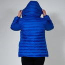 VENTURE BLUE HOODED PADDED JACKET - Peachybean