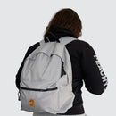 VENTURE GREY RECYCLED BACKPACK - Peachybean