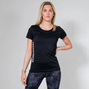 ASPIRE ECO BLACK FITTED T-SHIRT - Peachybean