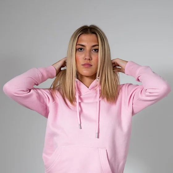 URBAN PINK ECO HOODIE - Peachybean