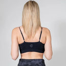 ASPIRE ECO BLACK SEAMLESS FIT MULTI-SPORT FLEX BRA - Peachybean