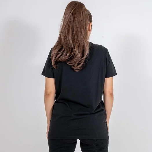 VENTURE RECYCLED MOUNTAIN BLACK RELAXED FIT T-SHIRT