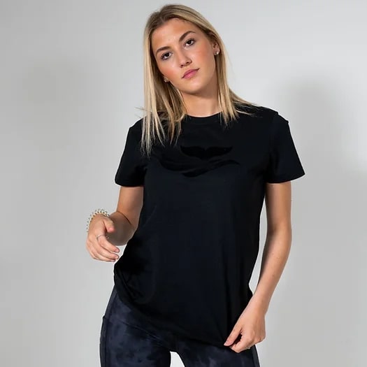 VENTURE RECYCLED OCEAN BLACK RELAXED FIT T-SHIRT