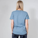 VENTURE ECO MOUNTAIN BLUE STONE RELAXED FIT T-SHIRT - Peachybean