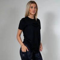 VENTURE ECO OCEAN BLACK RELAXED FIT T-SHIRT - Peachybean