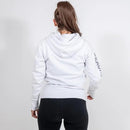 ASPIRE WHITE ECO ZIP HOODIE - Peachybean