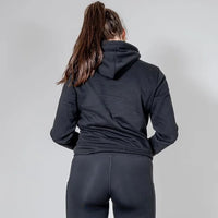 VENTURE BLACK ECO MOUNTAIN HOODIE - Peachybean