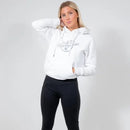 URBAN PEACHY WHITE ECO HOODIE - Peachybean